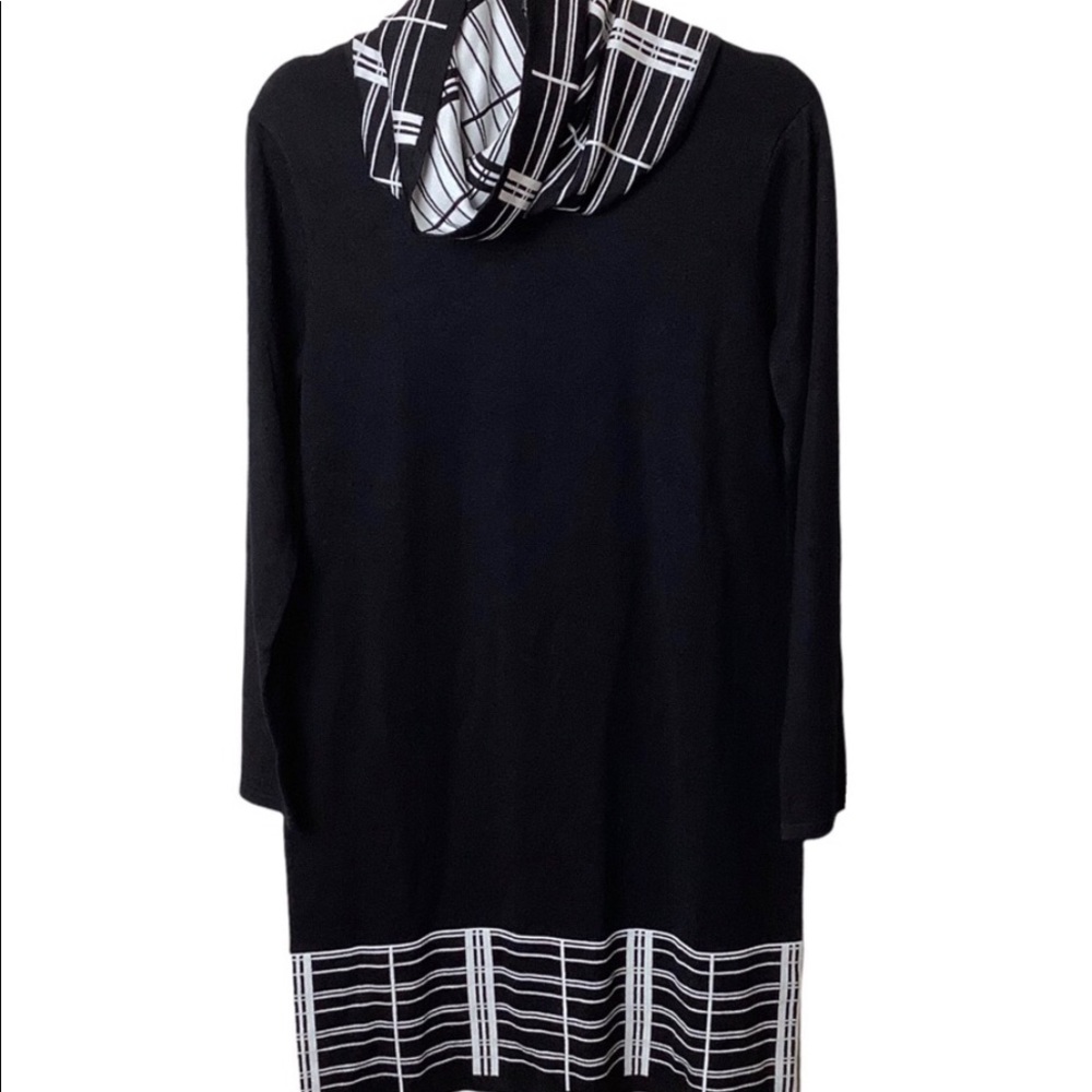 NWT Reference point plaid tunic sweater dress
